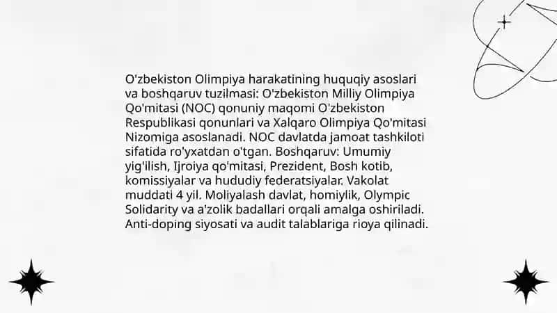 O'zbekiston Olimpiya harakati 4