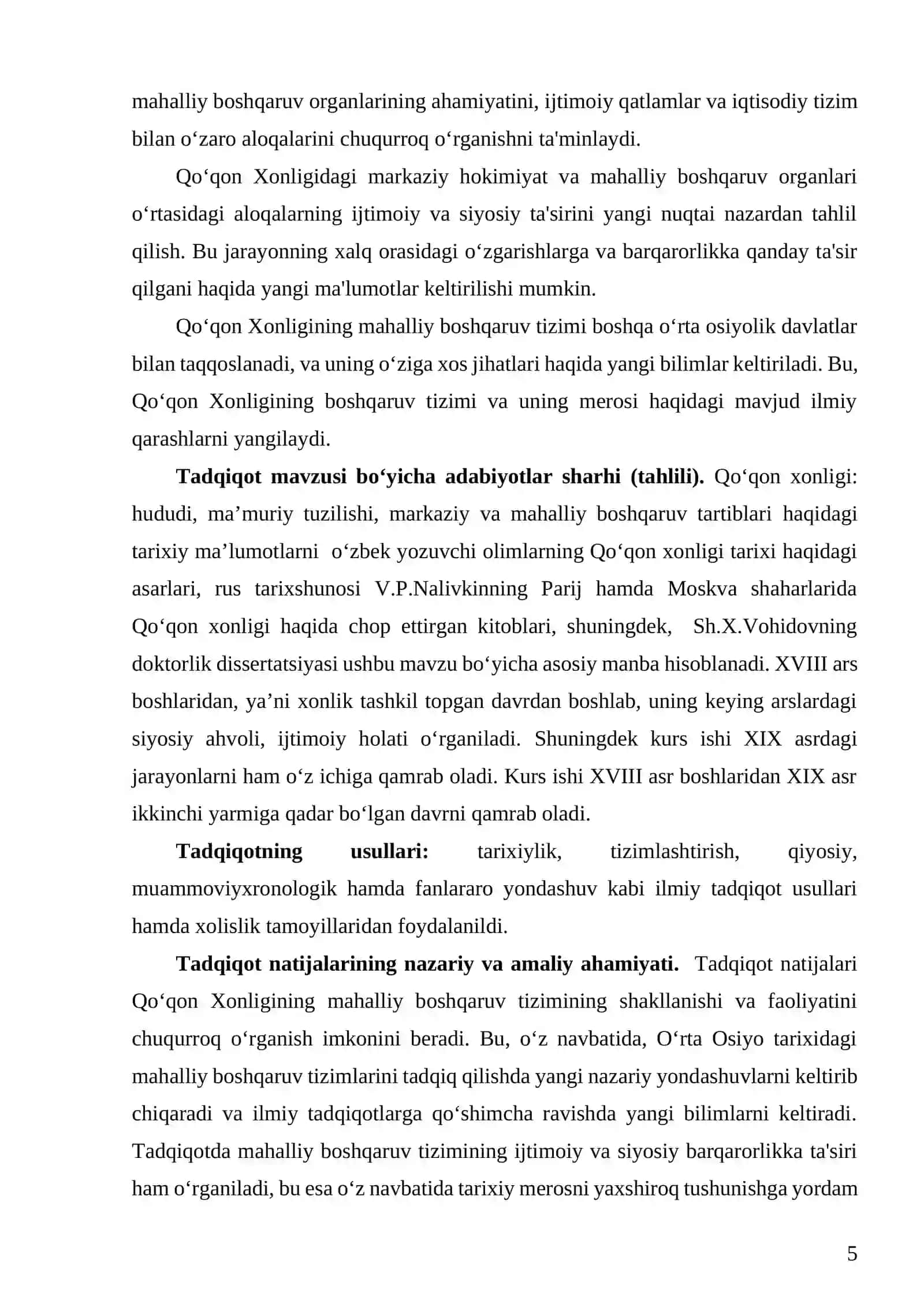 Qo’qon xonligining mahalliy boshqaruv tarixi 4