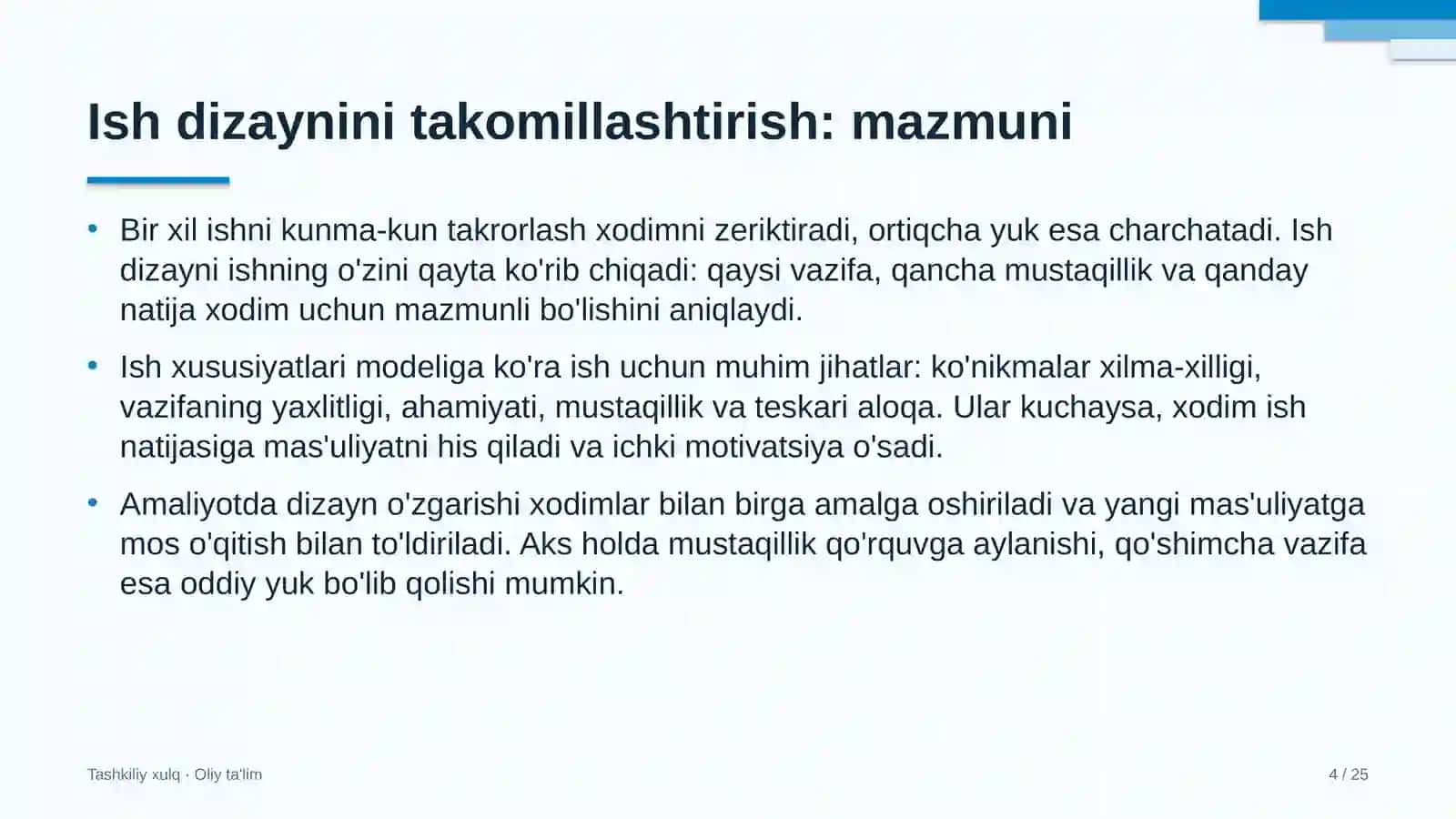 Chiqindi poligonlarida ish dizaynini takomillashtirish 4