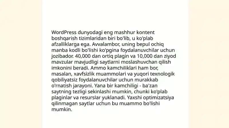 CMS tizimlari 4
