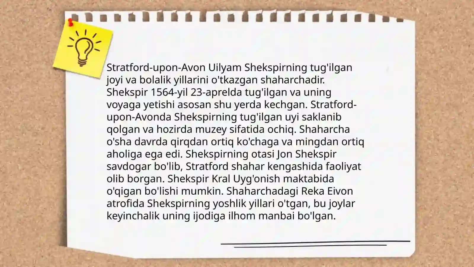 Shekspir hayoti va ijodi 4