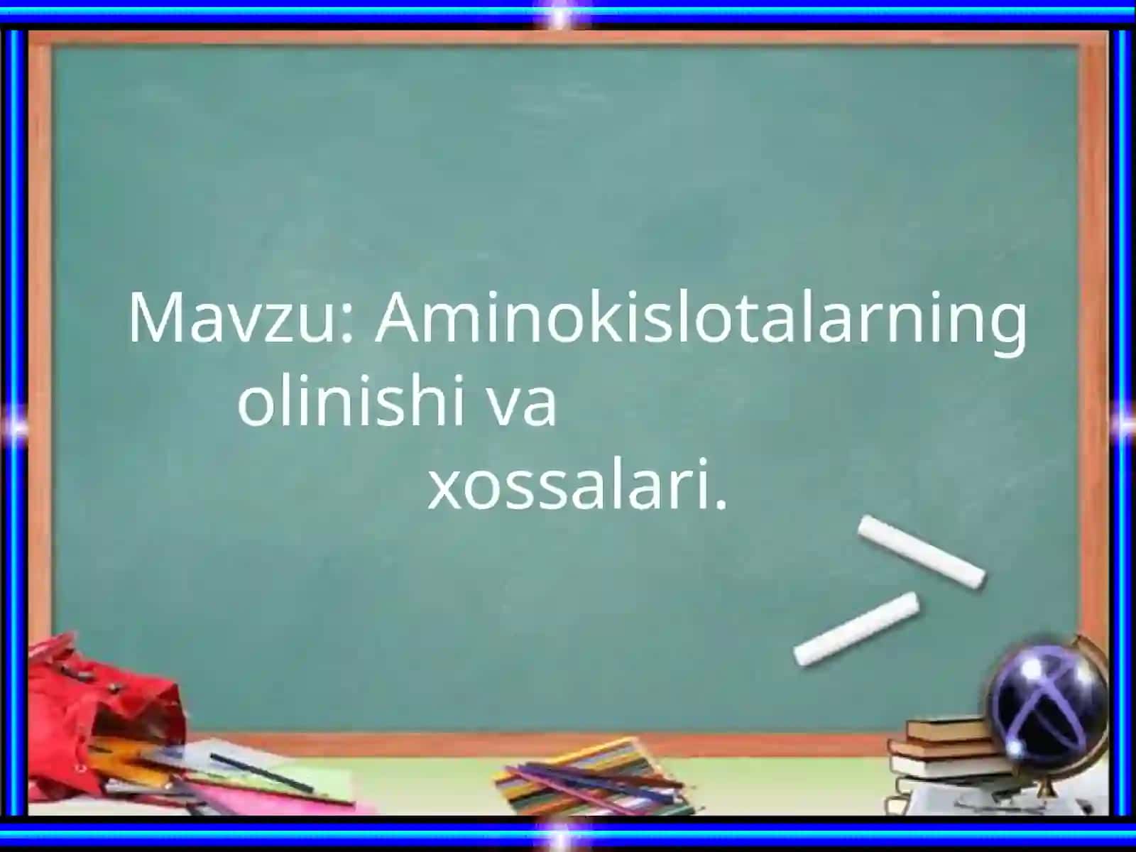 "Aminokislotalar" 4