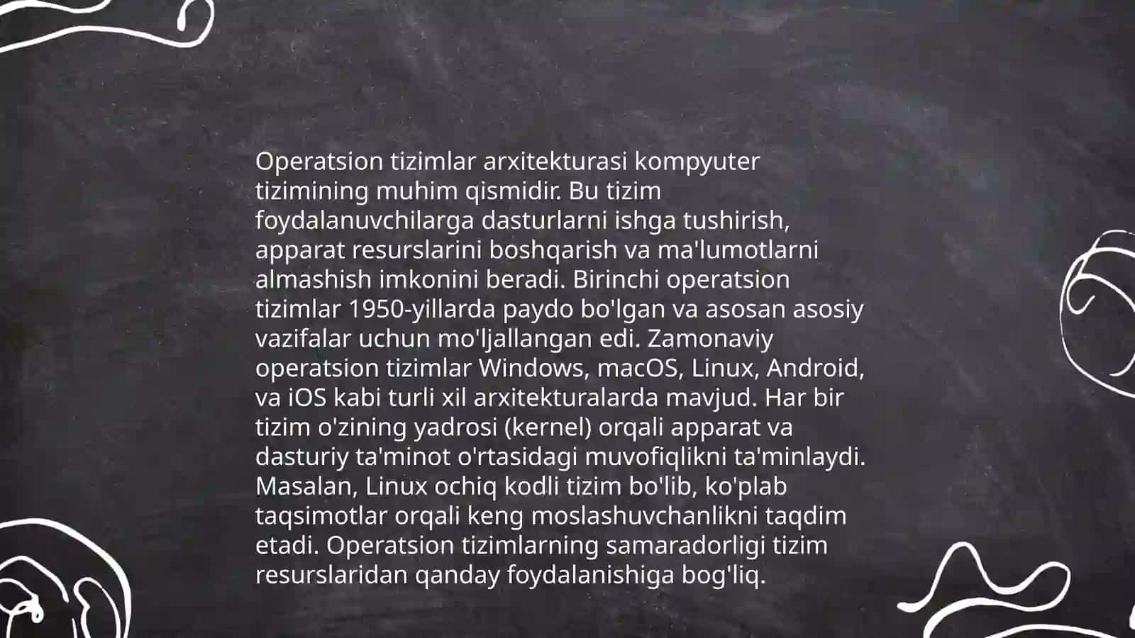 Operatsion tizimlar tarixi 4