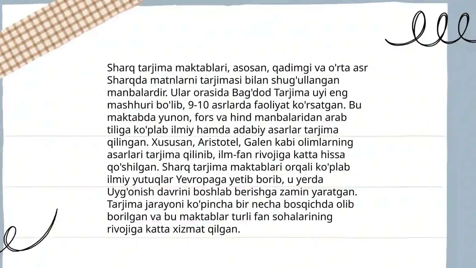 Tarjima tarixida tarjima maktablari faoliyati 4