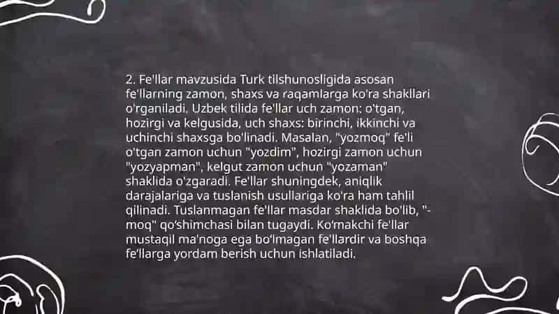 Mustaqil so'z turkumlari 4