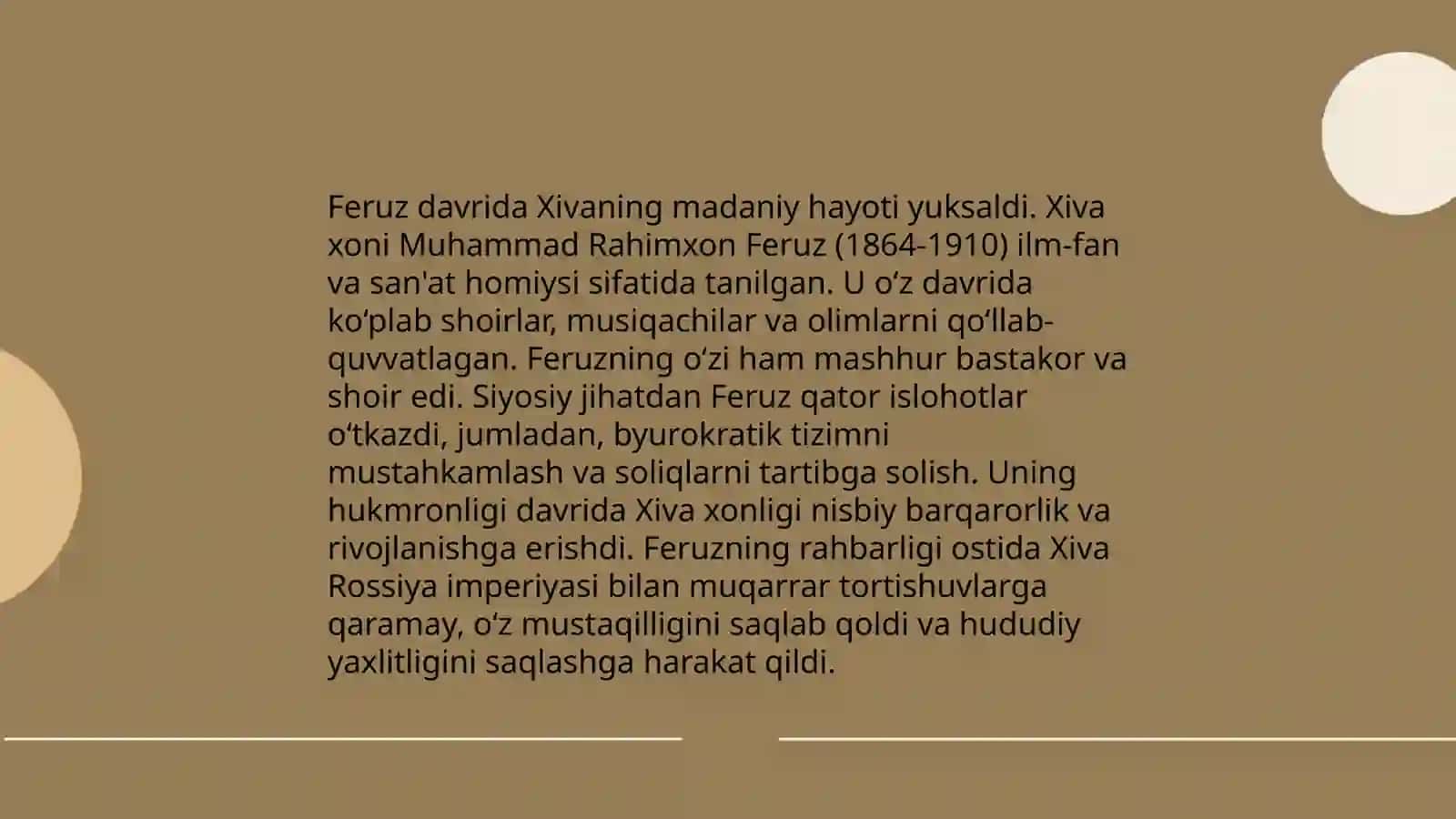 Muxammad Rahimxon Feruz hayoti va ijodi 4