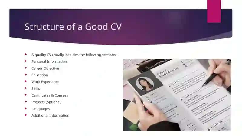 COMPLETE & SIMPLE GUIDE TO WRITING A CV 4