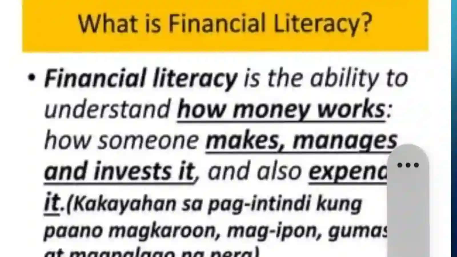 FINANCIALLITERACY 4