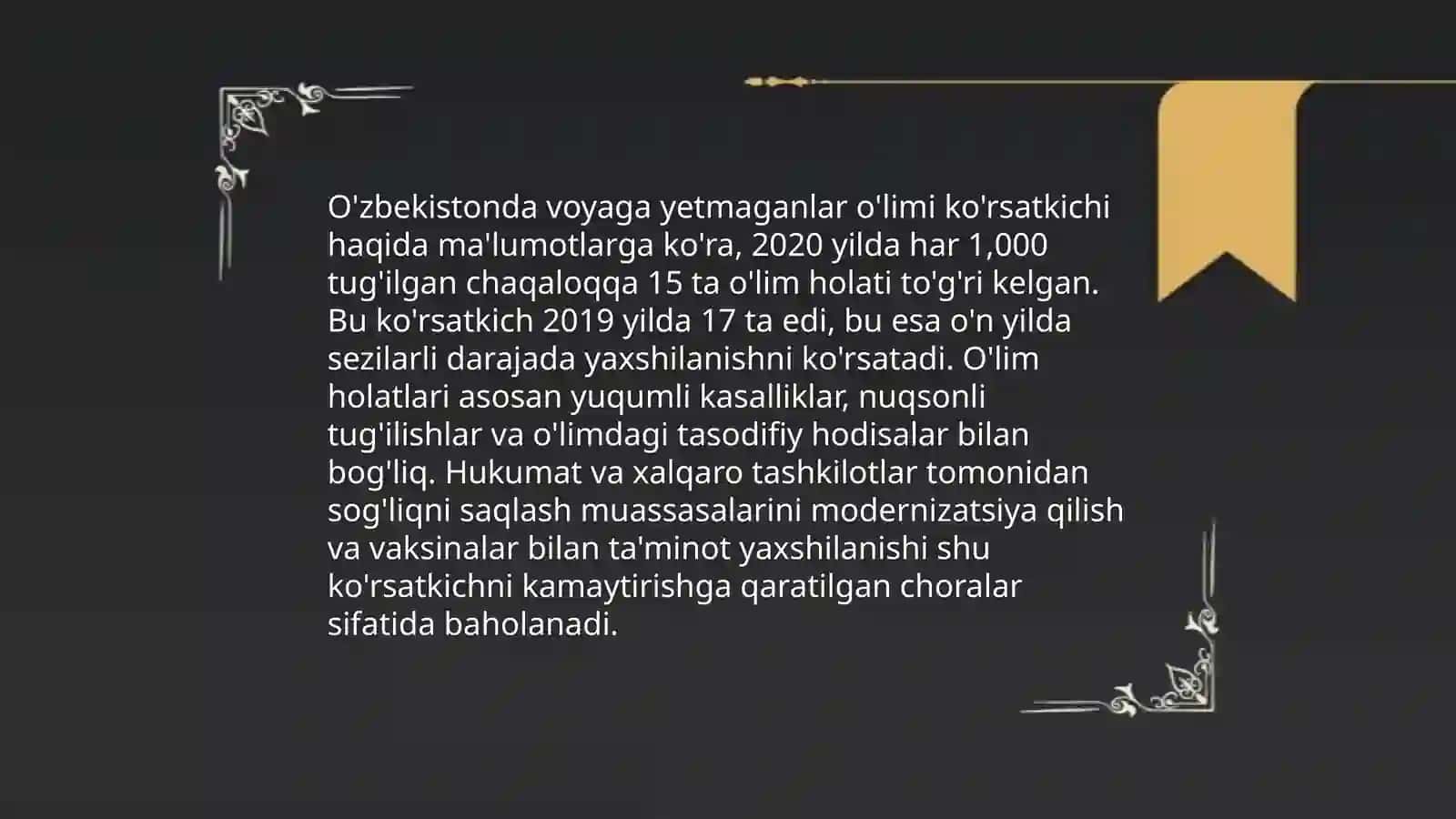 Aholining salomatlik indikatorlari 4