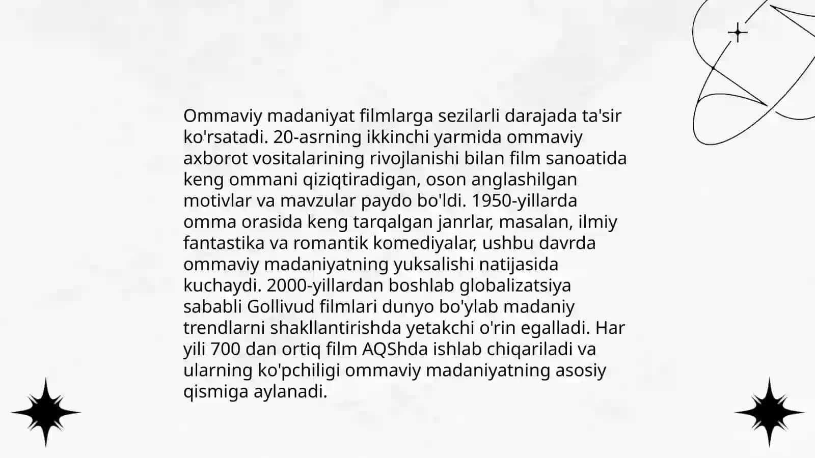 Filmlar va ommaviy madaniyat 4
