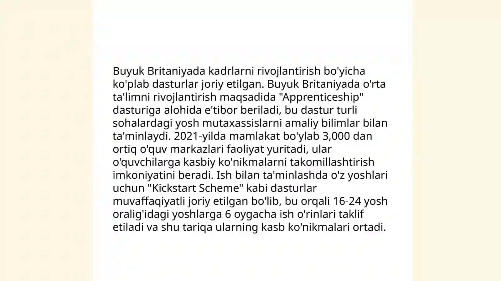 Buyuk Britaniya kompaniyalarining inson resurslarini boshqarish 4