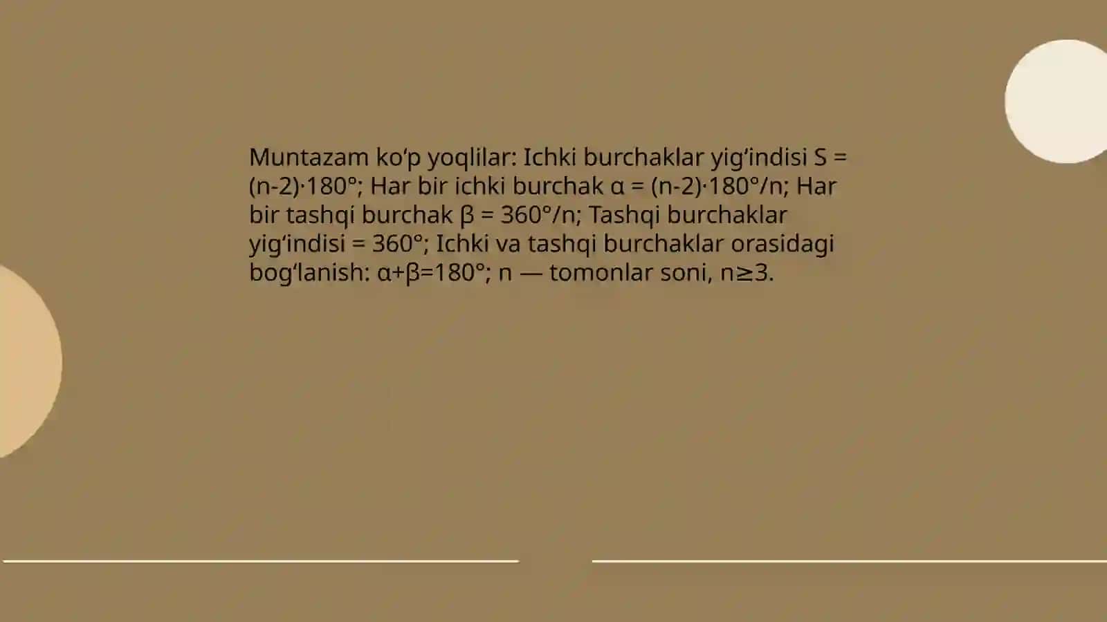 Muntazam ko‘p yoqlilar 4