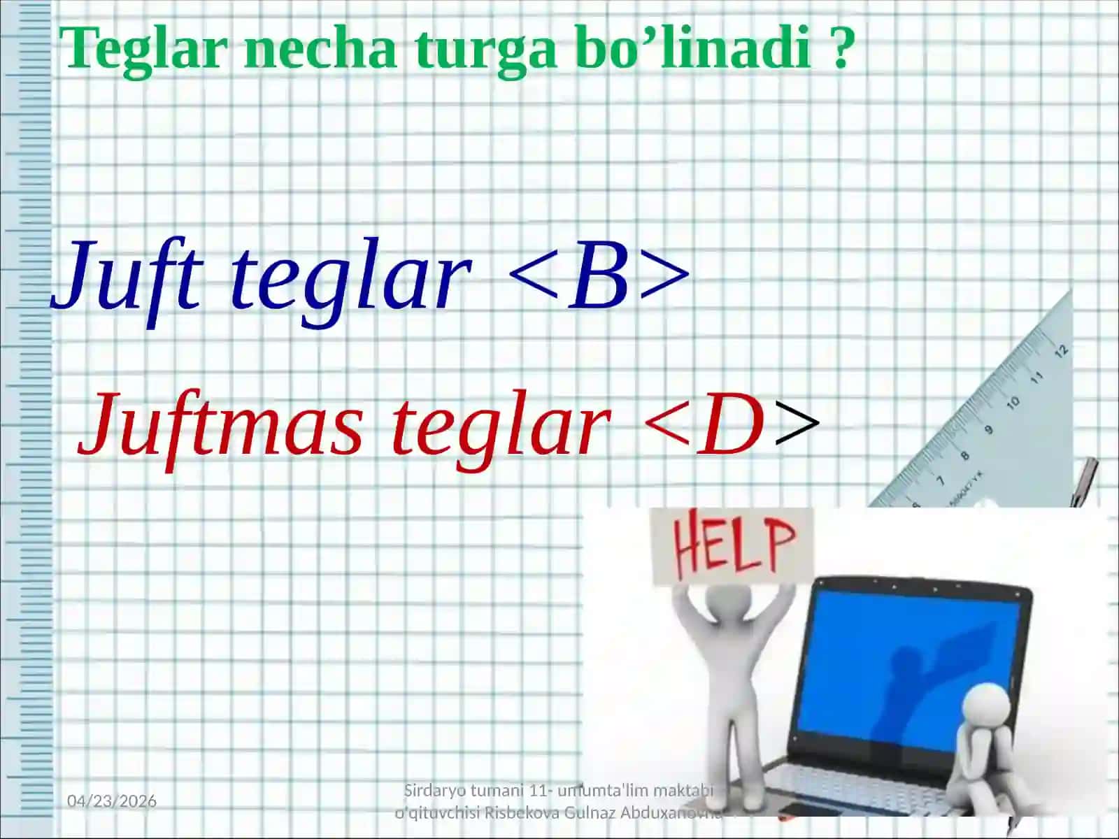 Veb dasturlashda HTML savol-javob 4