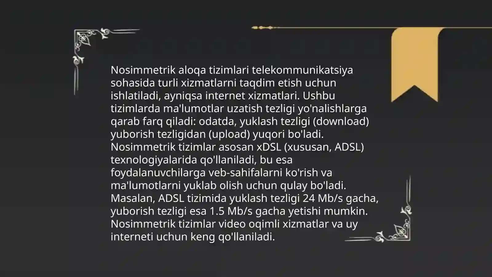 Eksperimental aloqa texnologiyalari 4