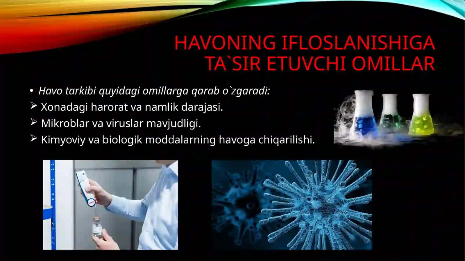 Antropogen Ifloslanish Haqida Tushuncha 4
