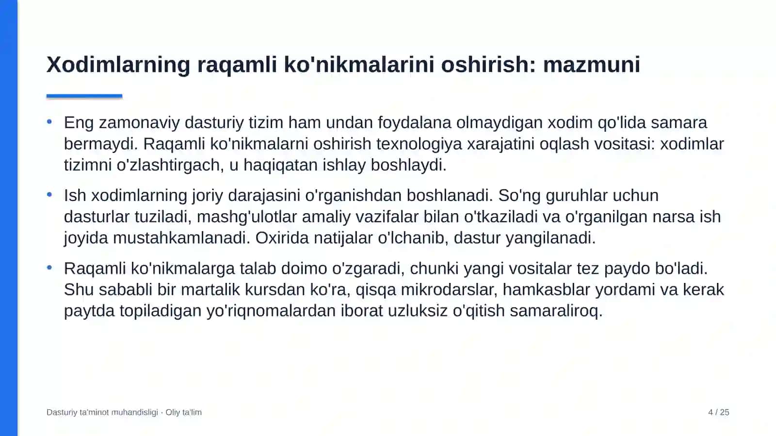 Tog' kurortlarida xodimlarning raqamli ko'nikmalarini oshirish 4