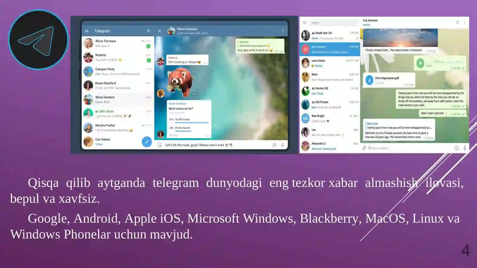 TELEGRAM 4