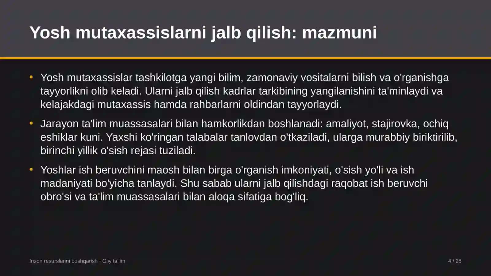 Agroklasterlarda yosh mutaxassislarni jalb qilish 4