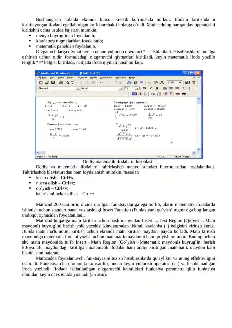 Texnik tizimlarda axborot texnologiyalari amaliy mashg'ulotlar 4