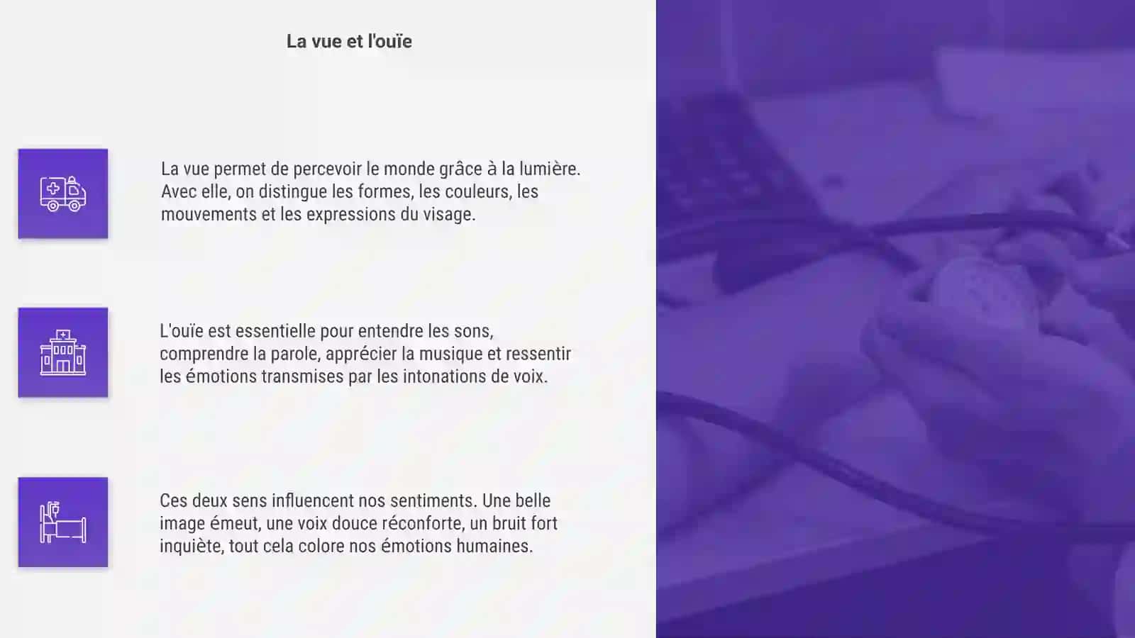 Les sens, les sentiments et les emotions 4