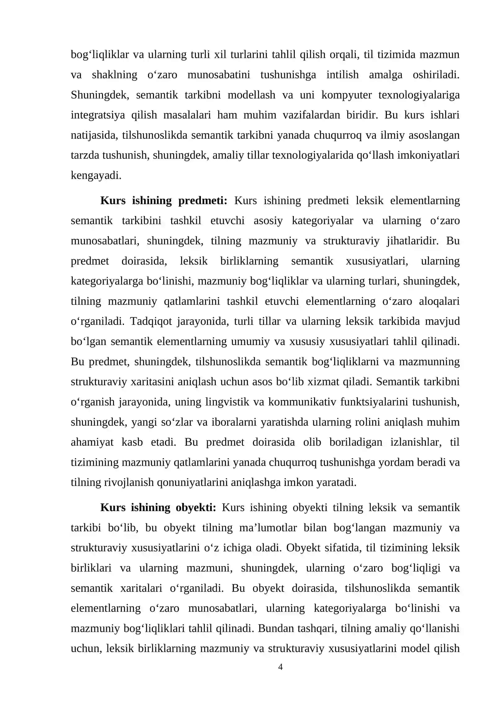 Leksemaning semantik tarkibi 4