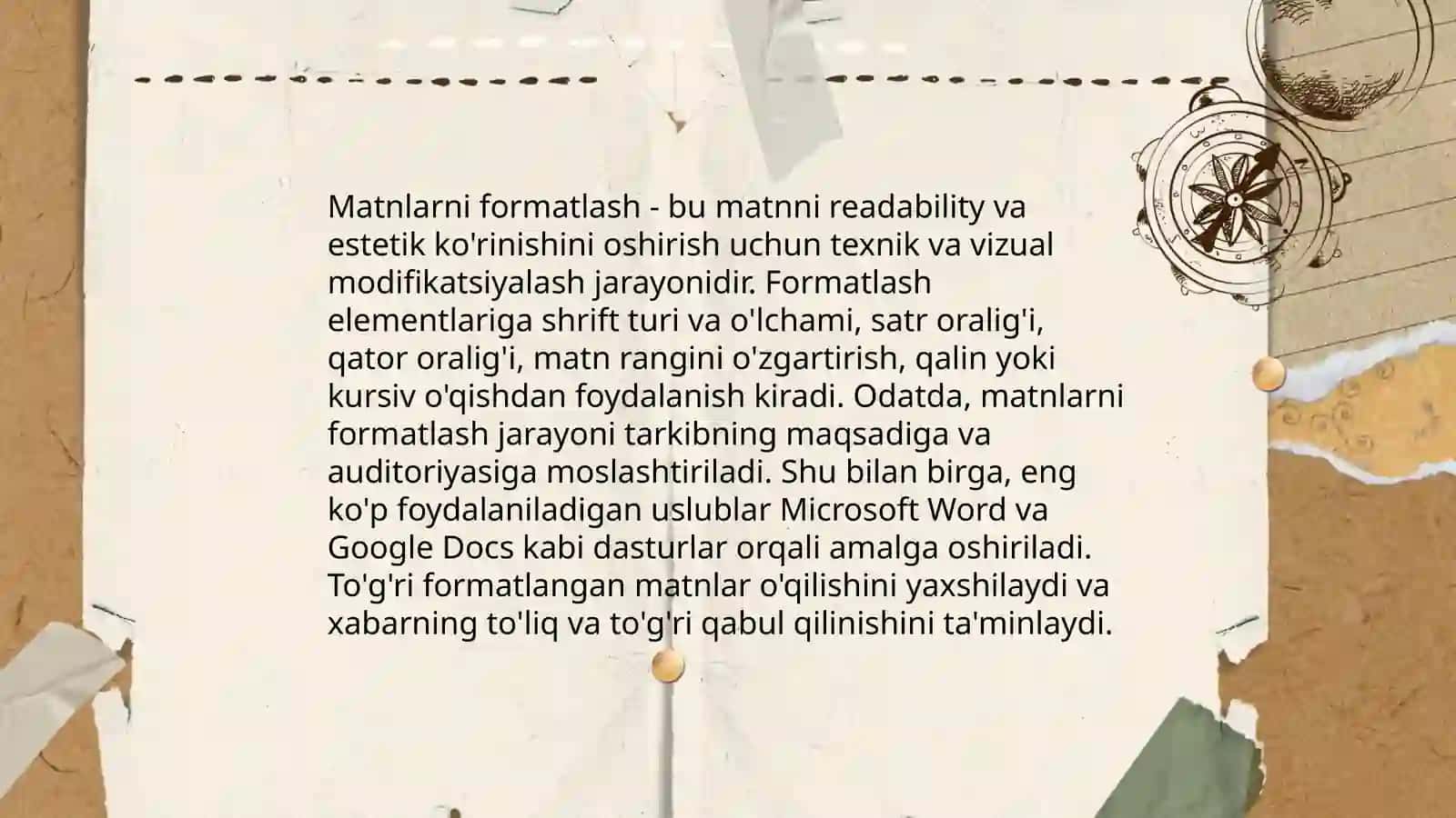Matn muharriri asoslari 4