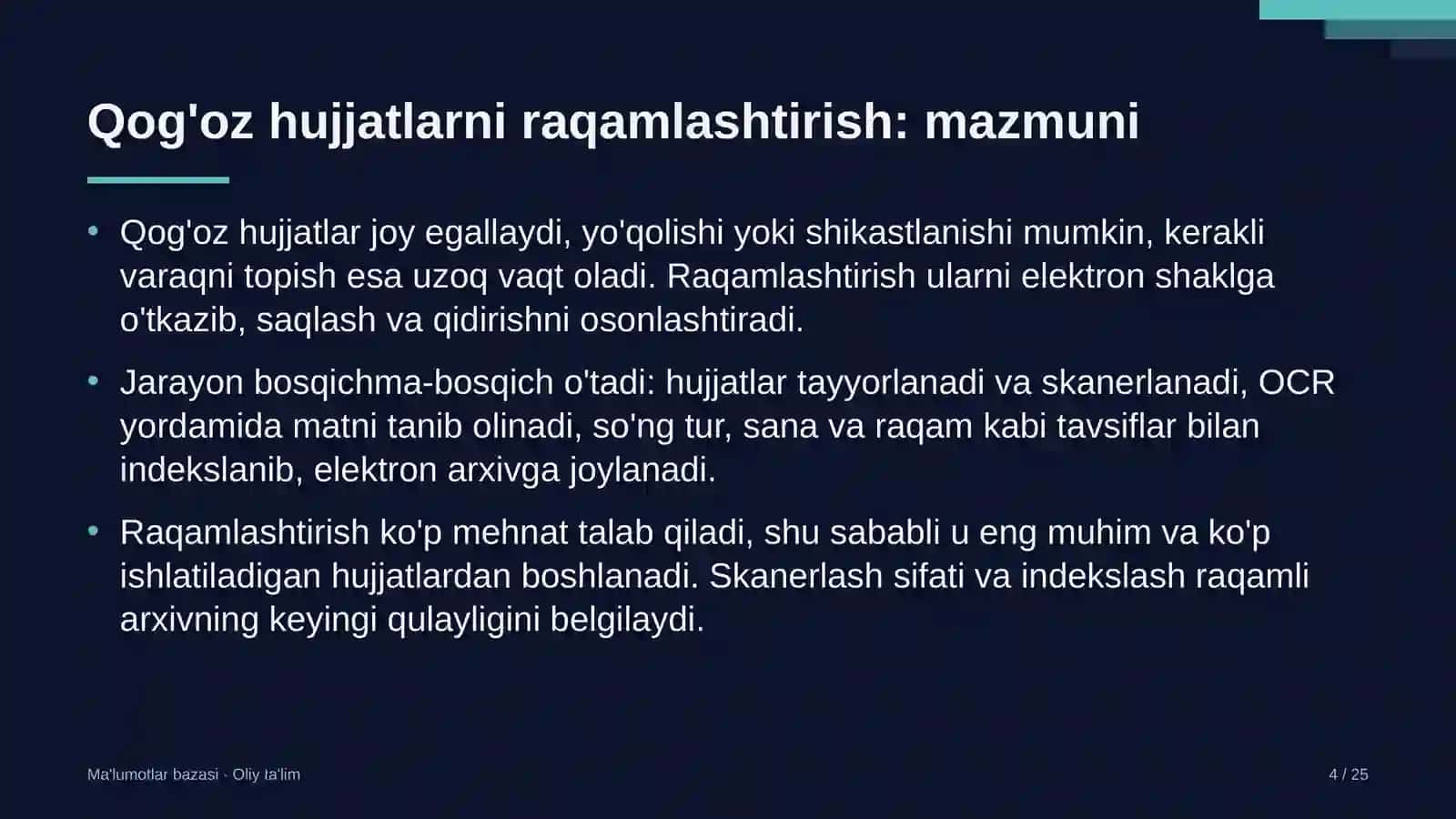 Korporativ moliyada qog'oz hujjatlarni raqamlashtirish 4