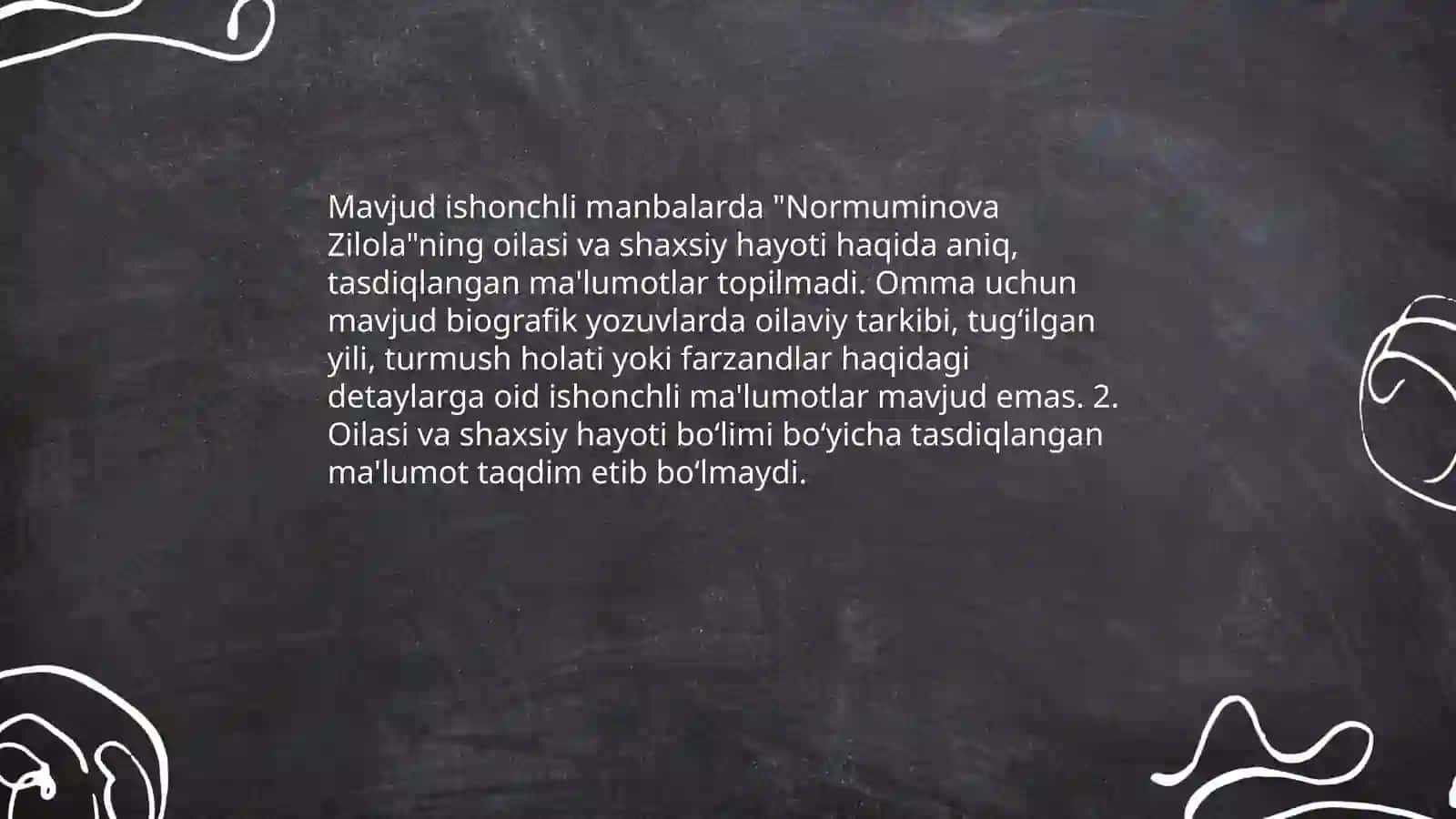 Normuminova Zilola 4