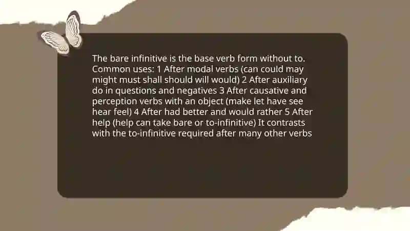 Verb forms 4