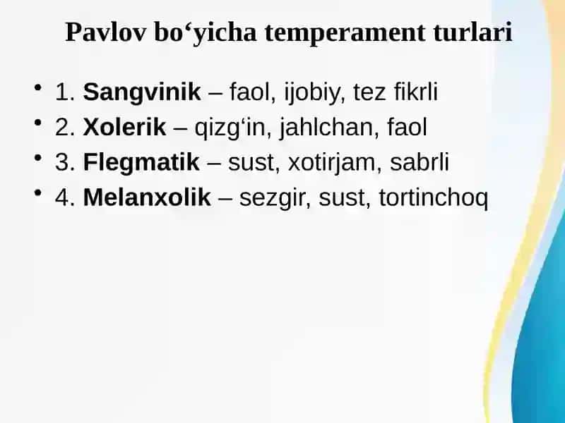 Temperament tushunchasi 4