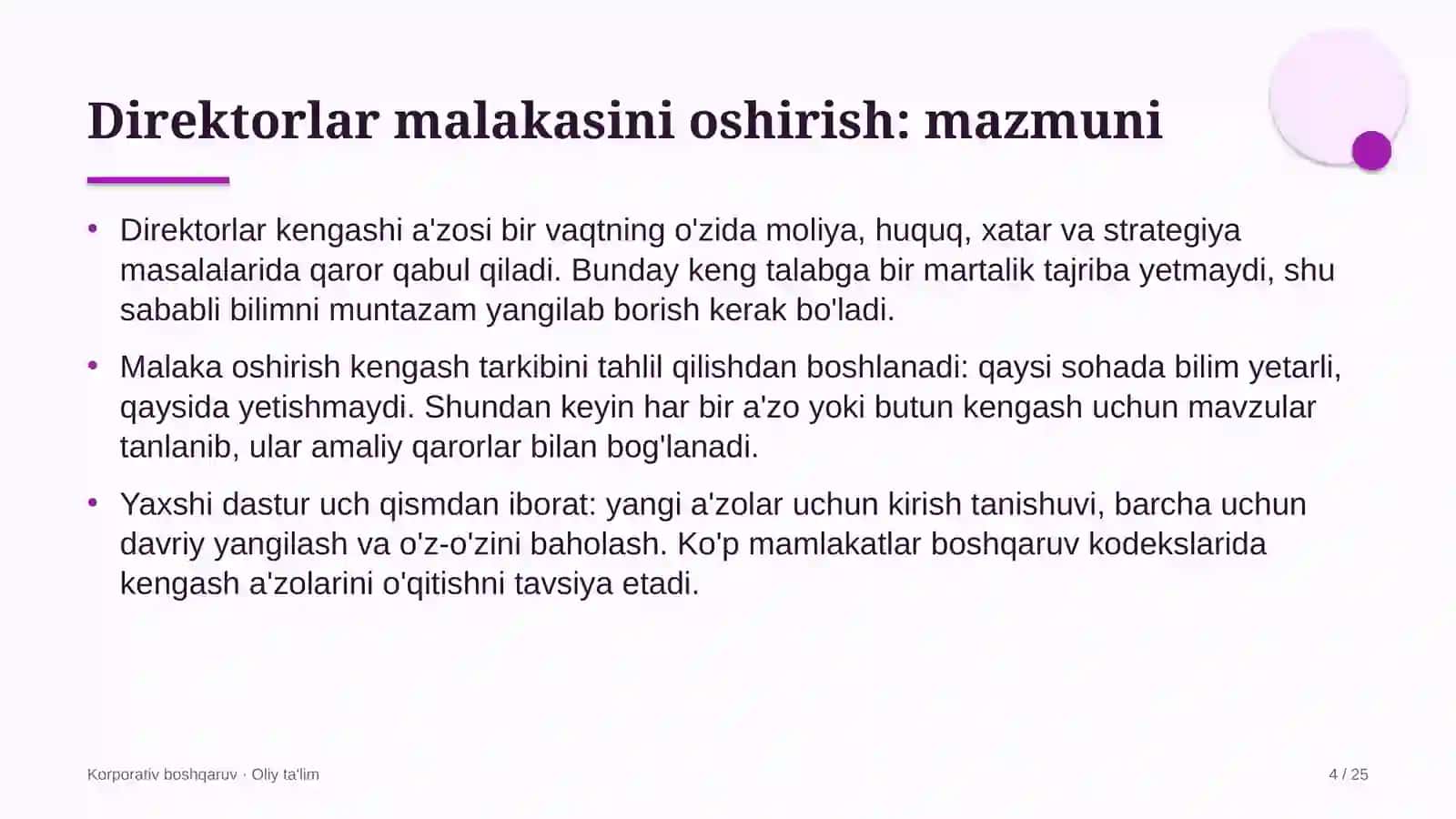 sement zavodlarida direktorlar malakasini oshirish 9220 4