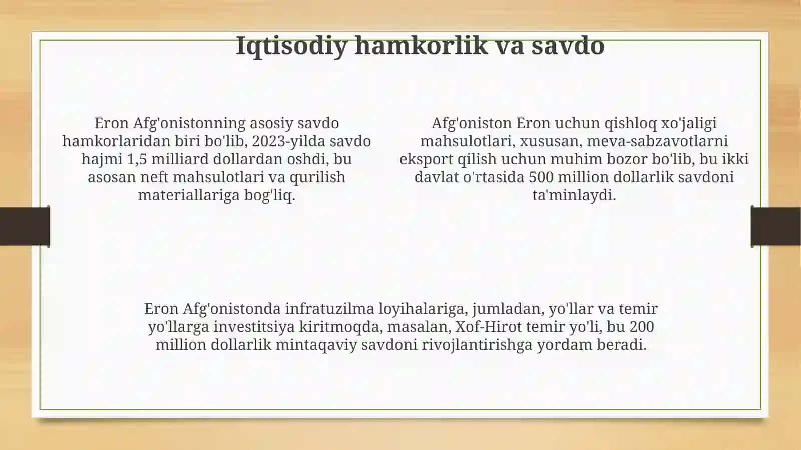 Tarixiy va Madaniy Aloqalar 4