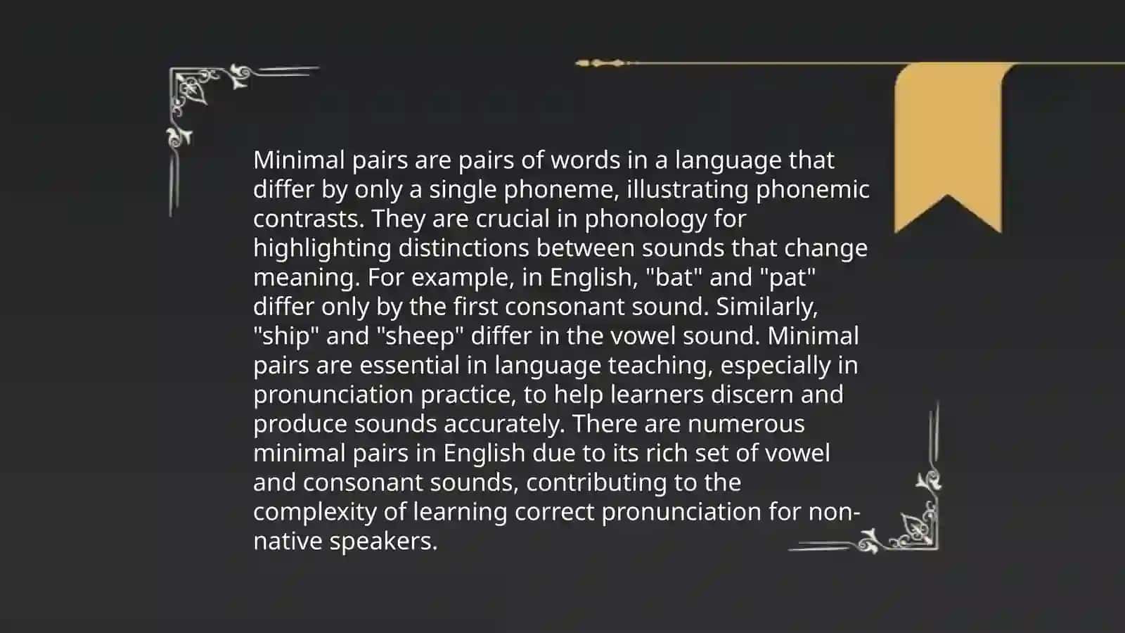 The rules of phonology 4