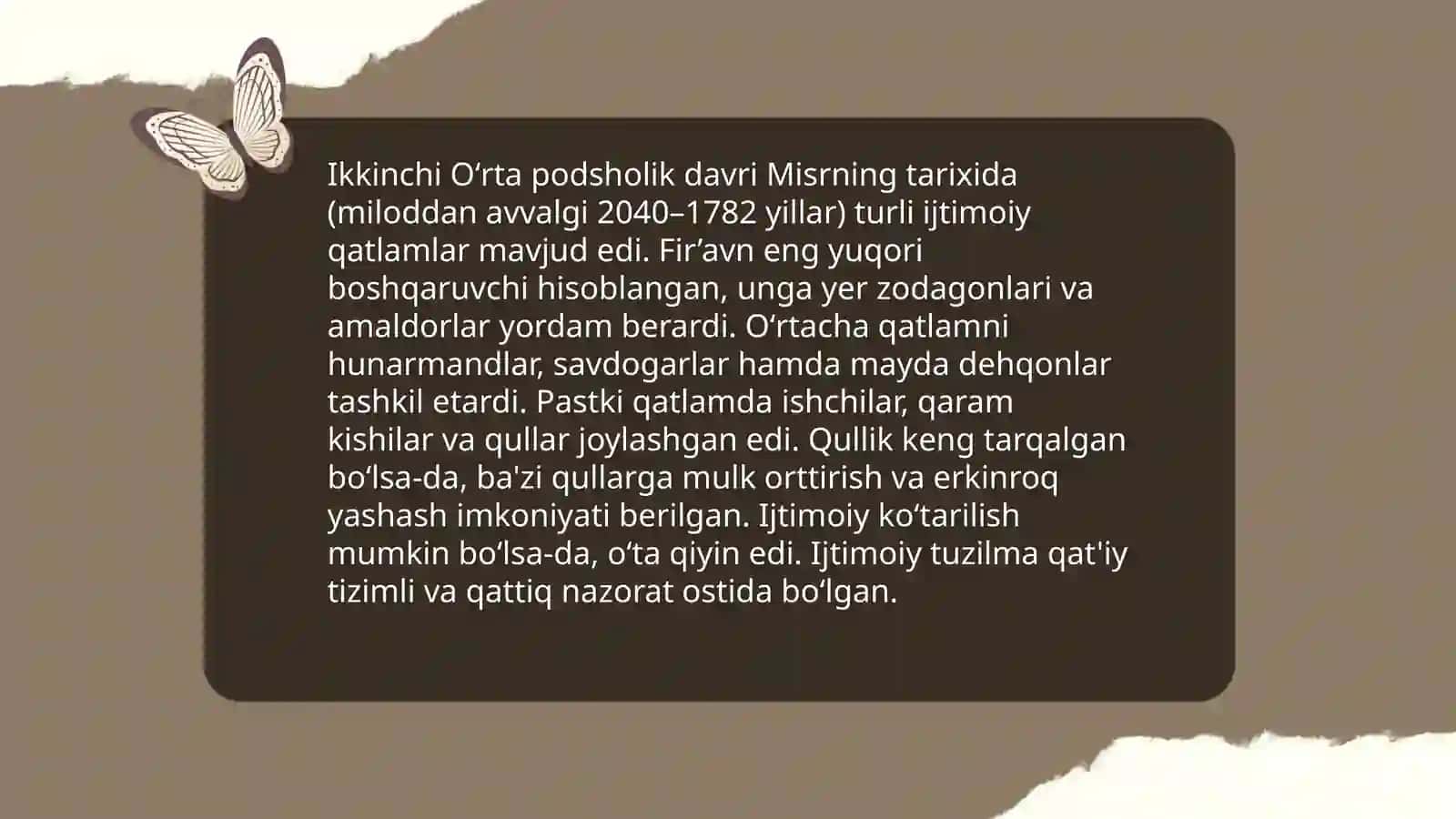Oʻrta podsholik davrida Misr (Tarix) 4