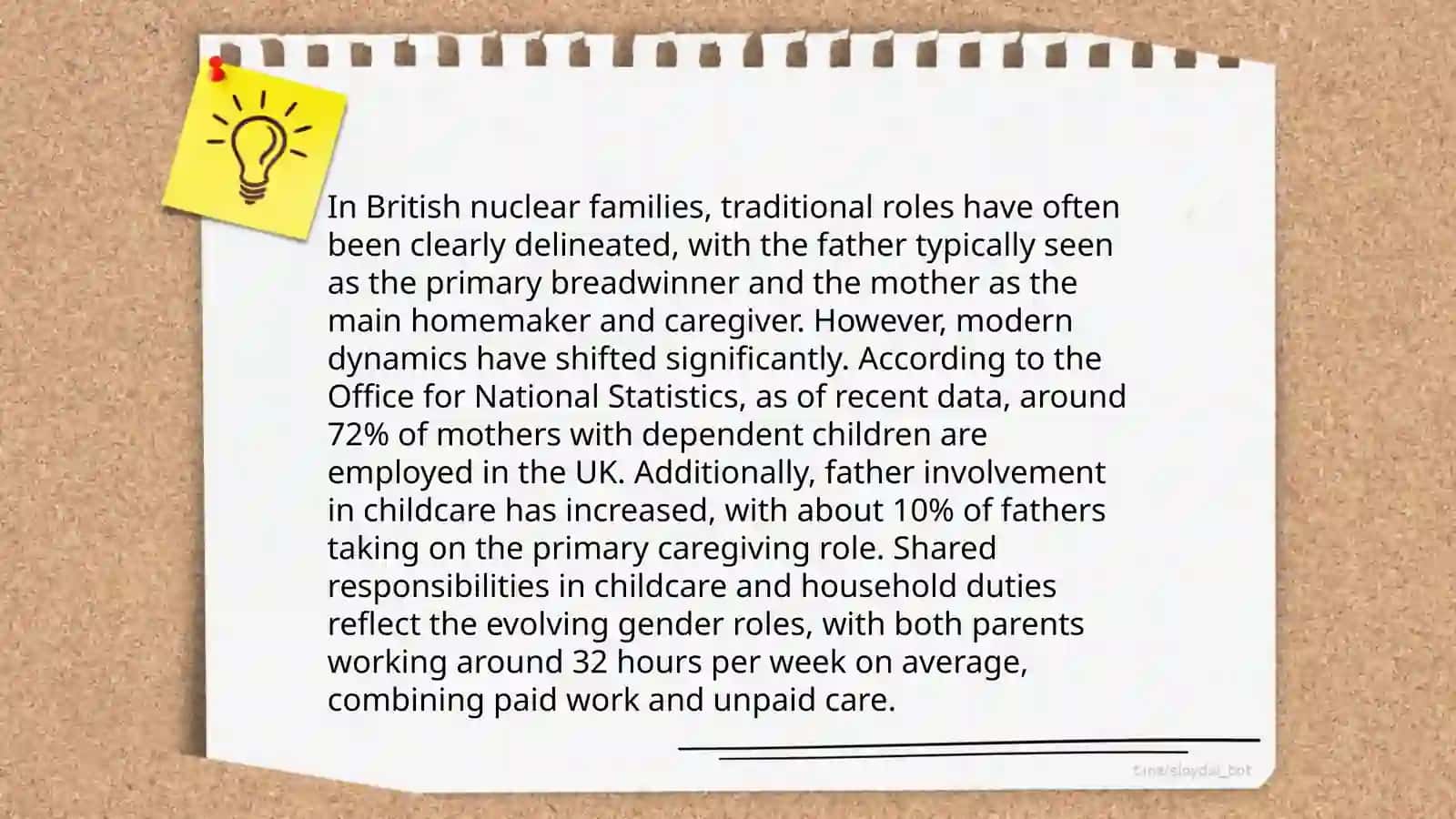 Structure of British Nuclear Family 4