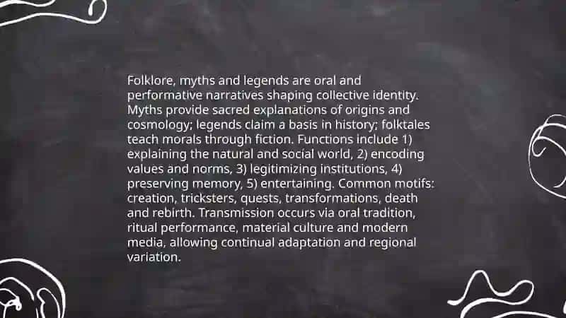 Cultures and Traditions 4
