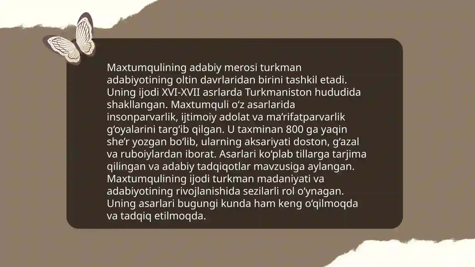 Maxtumquli ijodi 4