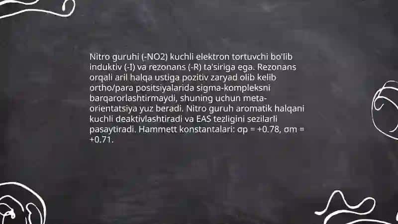 Aromatik nitrobirikmalar 4