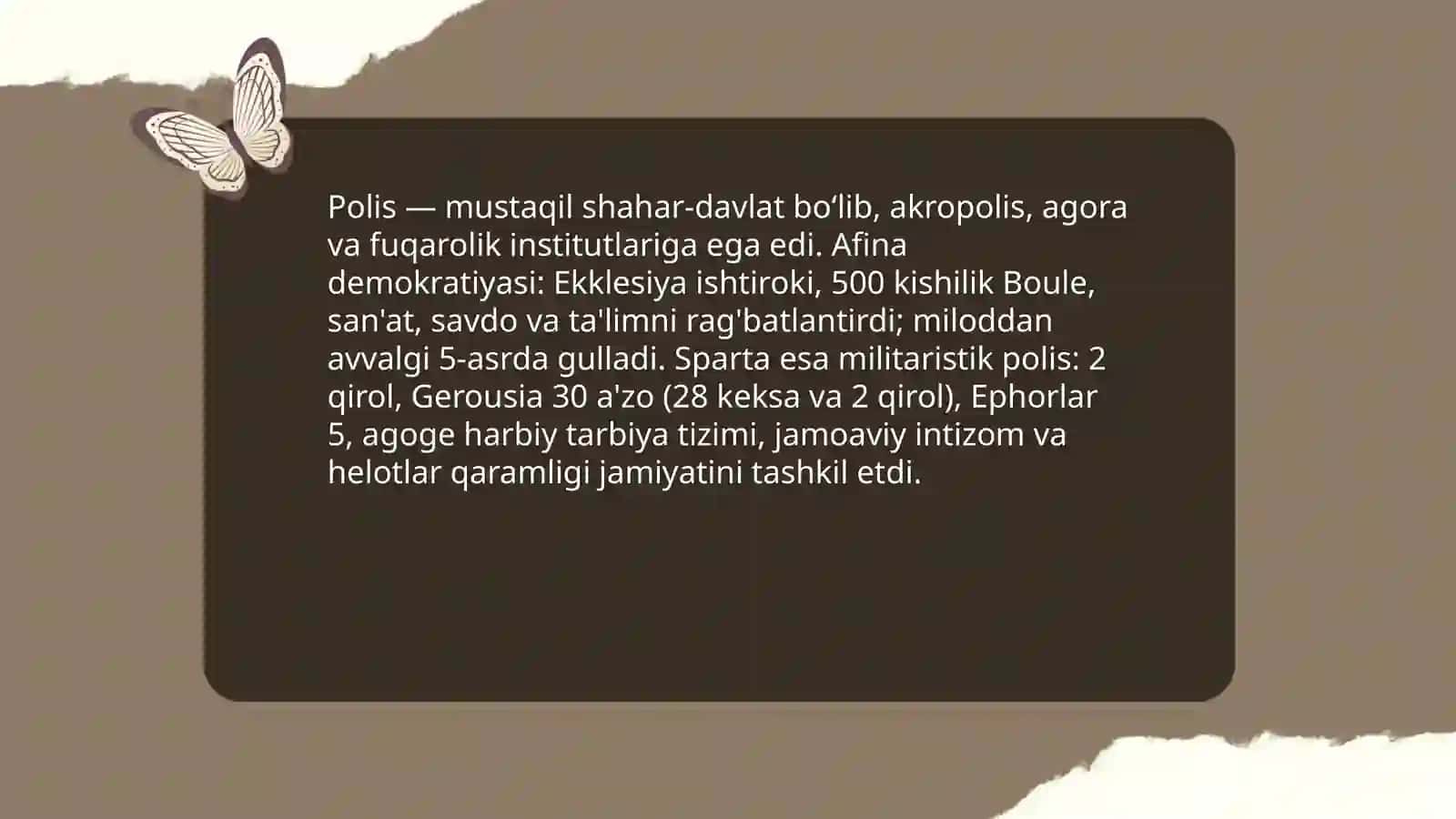 Qadimgi Yunoniston sivilizatsiyalari 4