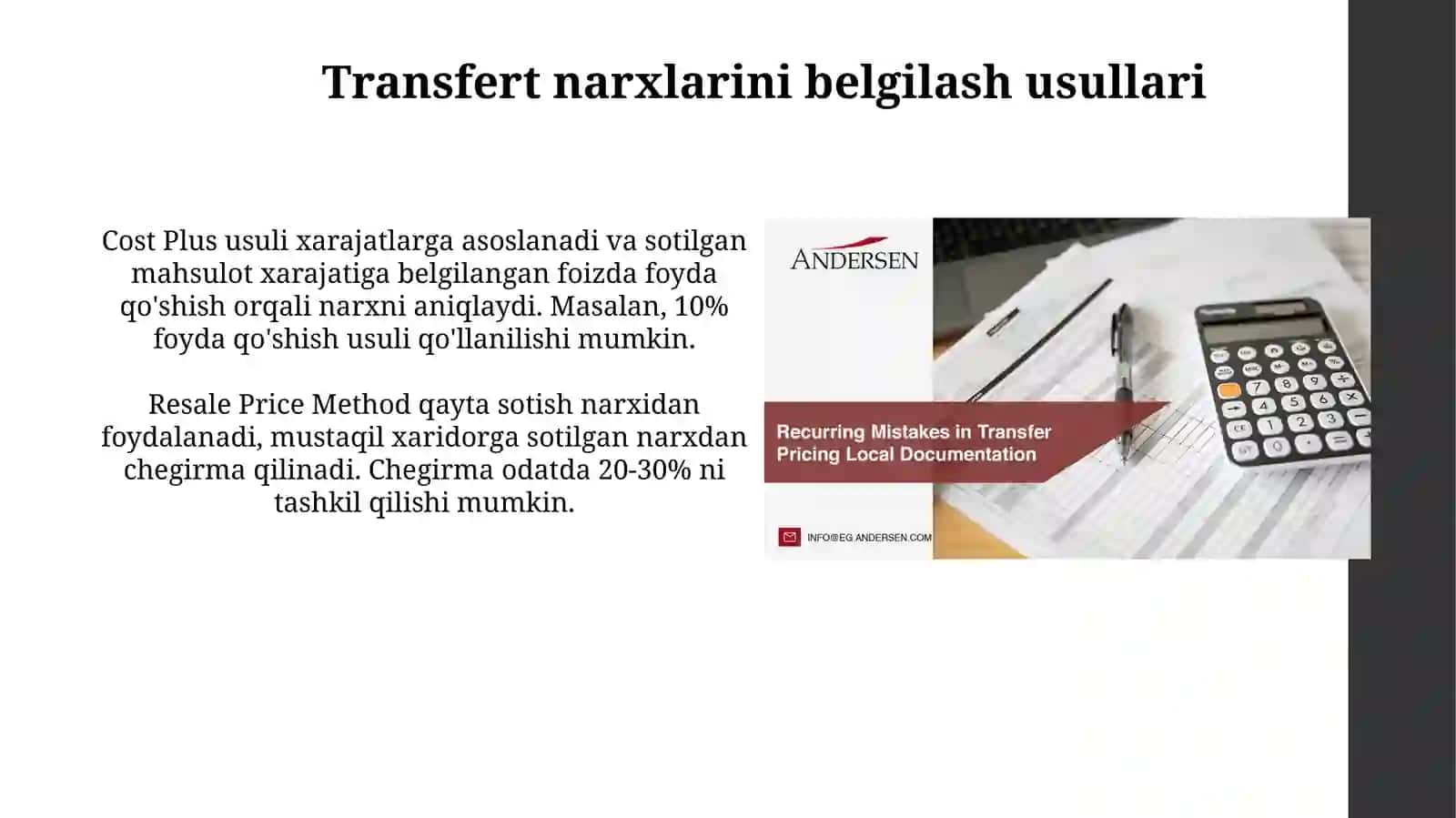 Transfert narxlari 4
