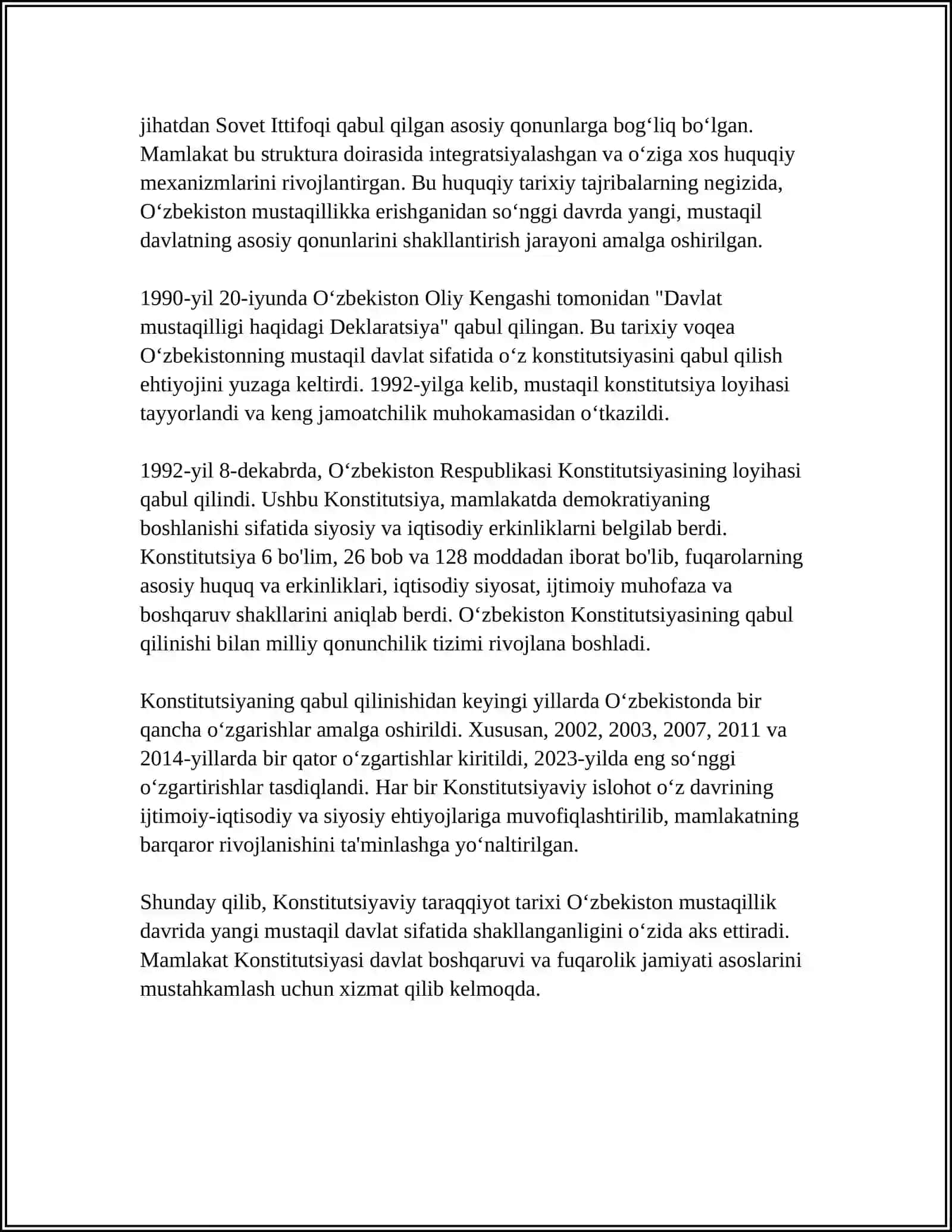 MENING KONSTITUTSIYAM 4