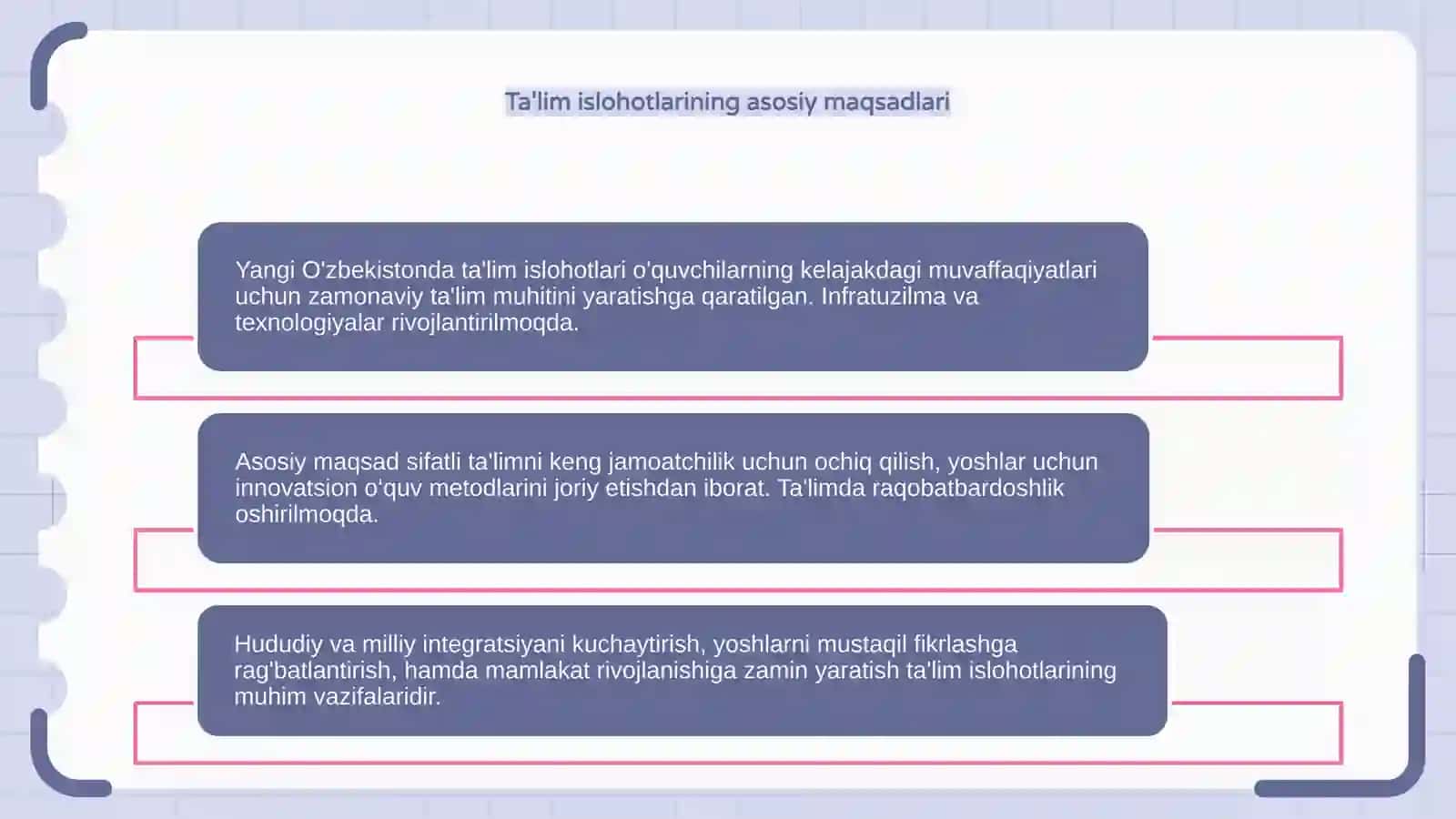 Yangi O'zbekistonda ta'lim islohotlari 4