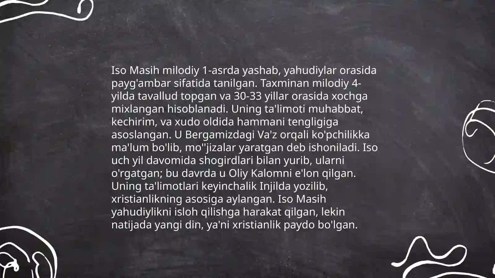 Xristianlik dini tarixi va g'oyalari 4