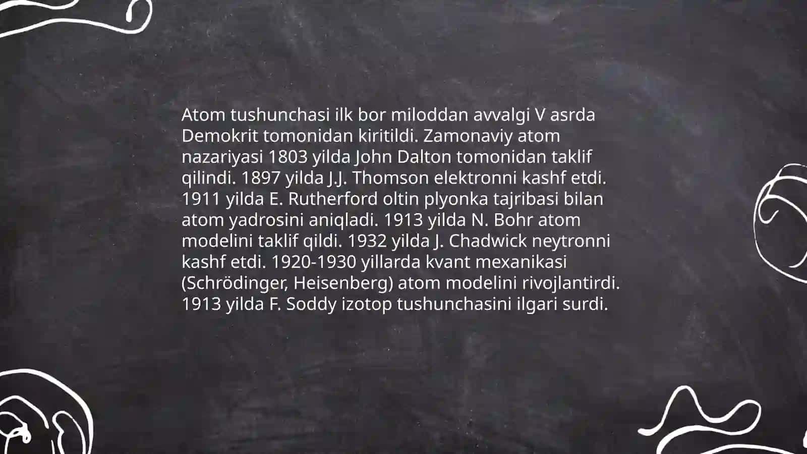 Atom va uning tuzilishi. Izotoplar 4