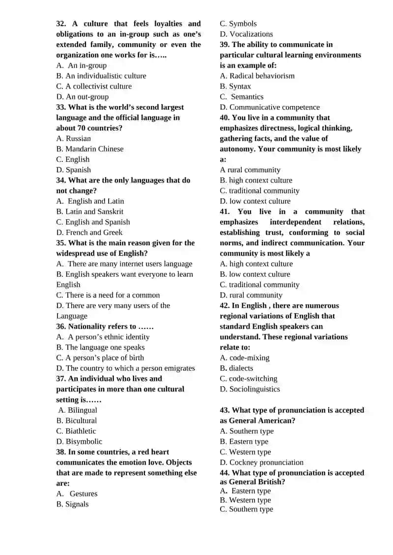 Cross-cultural communication 4
