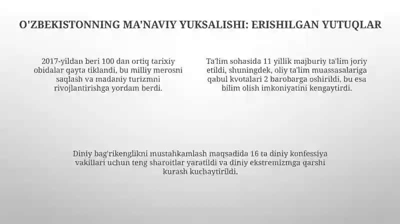 Ma'naviy Yangilanish 4