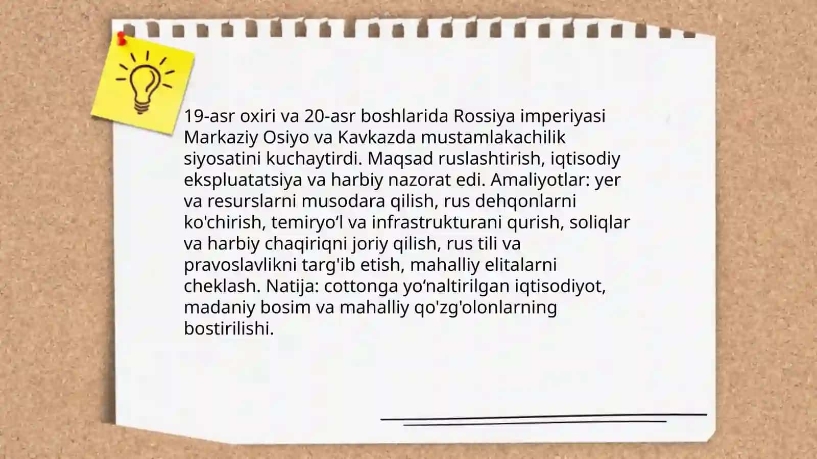 Rus mustamlakachiligi davri 4