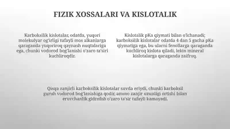Karbonkislotalar 4