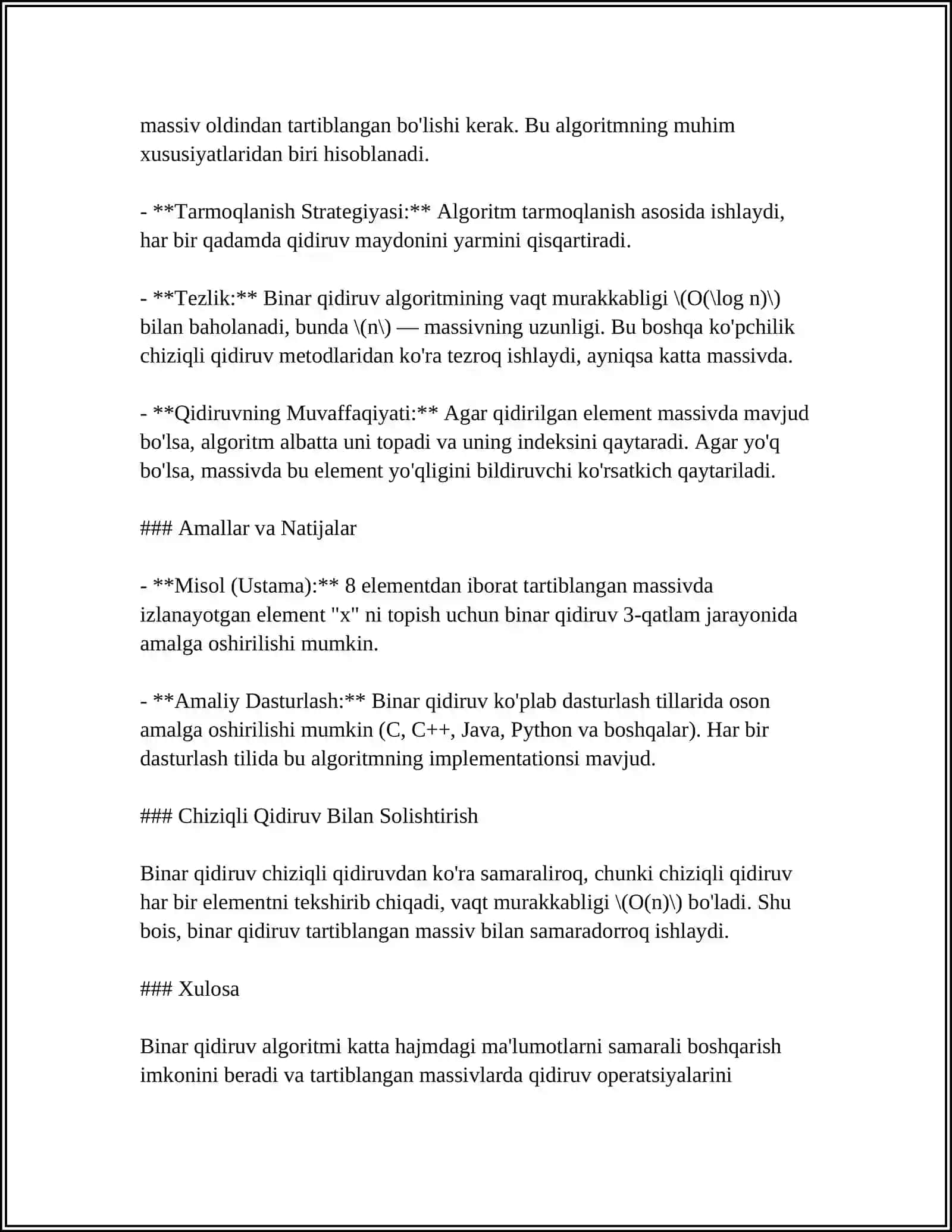 BINOR QIDIRUV 4