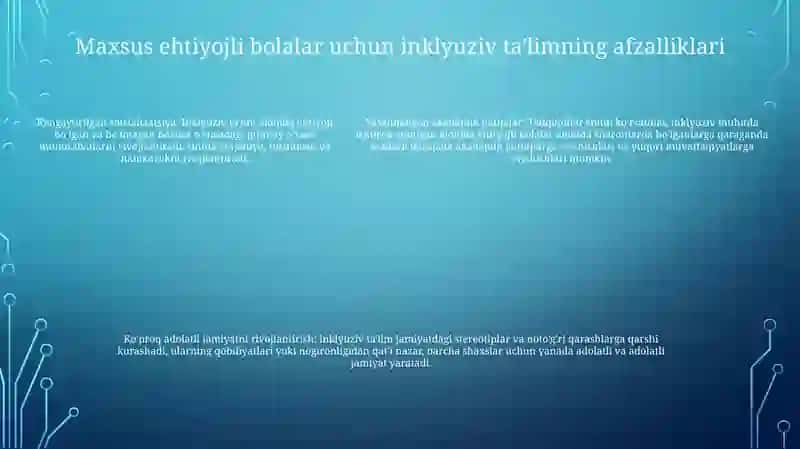 Inklýuziv Talim 4